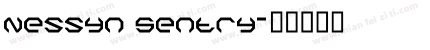 Nessyn Sentry字体转换